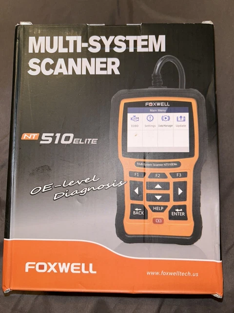 Foxwell NT510 Elite BMW Mini Mercedes  Smart All Systems OBD2 Diagnostic Scanner
