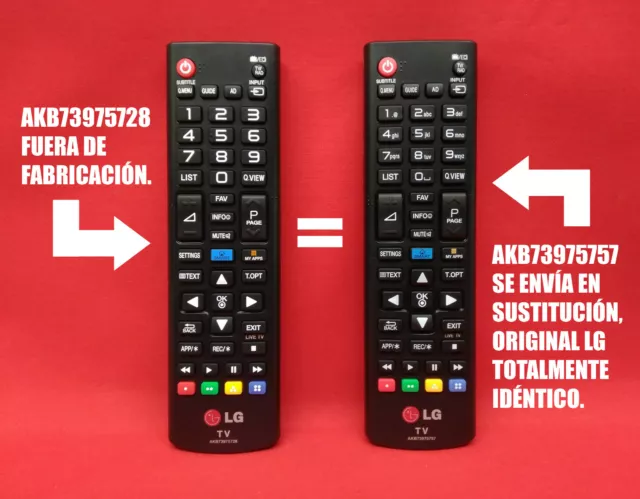 Comprar Mando universal para televisores LG por Infra Rojos - Tienda LG