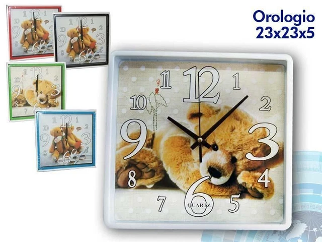 Orologio da parete HALO, grigio scuro e bianco
