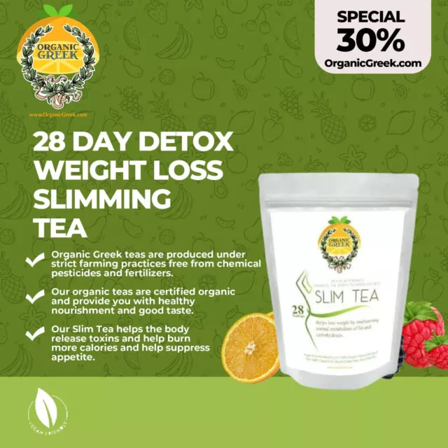 28 Day Detox Best Weight Loss Slimming Tea, Detox, Cleanse, Speed Up Metabolism,