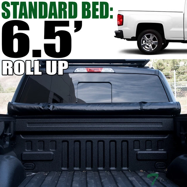 Topline For 2014-2019 Silverado/Sierra 6.5' Bed Lock Roll Up Vinyl Tonneau Cover