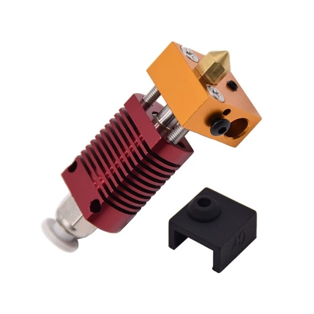 MK8 Assembled Extruder Hot End Kit for Ender3 Hotend Extruder Heating Block
