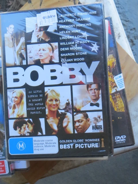 BOBBY : NEW DVD : Region 4 NEW,SEALED,FREE POST