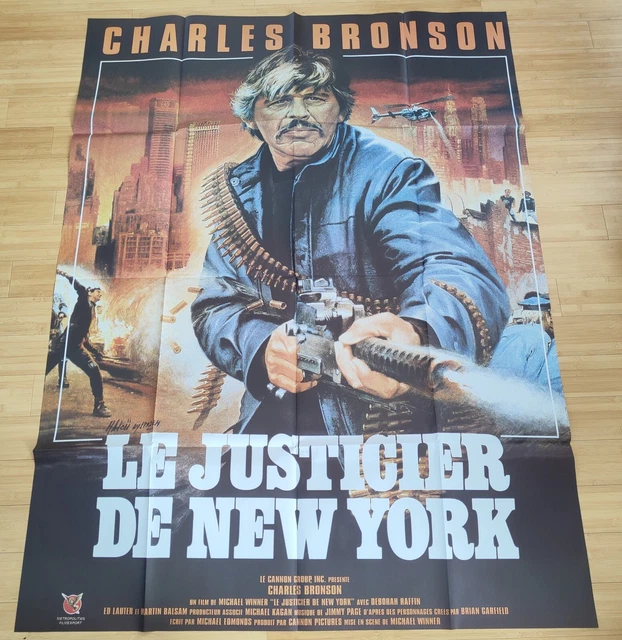 Affiche Cinema 120x160 le justicier de New York Charles Bronson