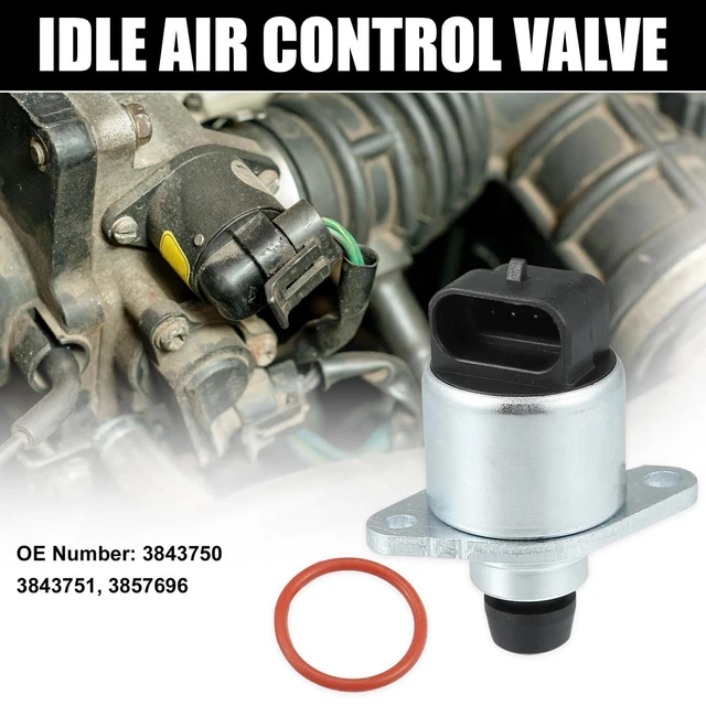 CAR IDLE AIR Control Valve 3843750 Replacement with Gasket for Volvo