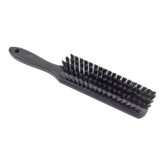 Carlisle 40480EC03 Black 8" Counter Brush with Polyester Bristles