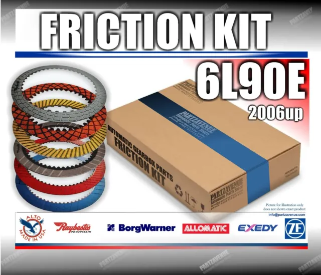6L90E FRICTION KIT GM GEARBOX CLUTCH friction MODULES 2006up many ...