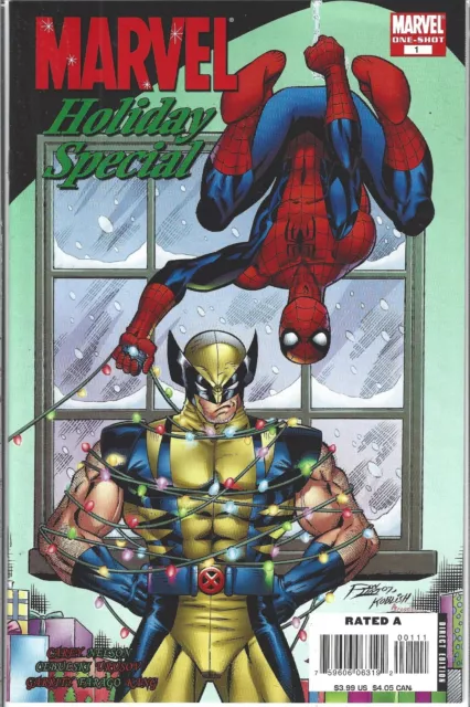 Marvel Holiday Special One-Shot (Nm) Spider-Man, $3.95 Flat Rate Shipping