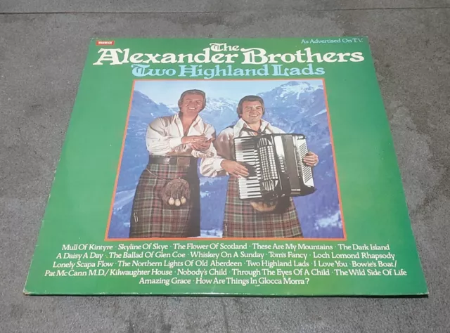 The Alexander Brothers - Two Highland Lads Vinyl LP 1978