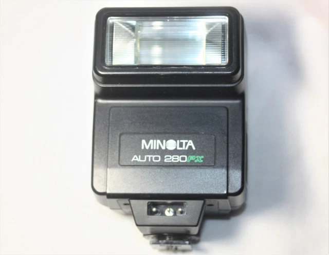 [Excellent+++] Minolta Auto Electroflash 280PX Shoe Mount Flash from Japan #A749