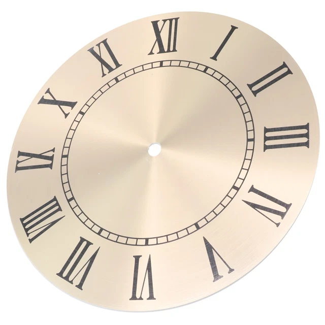 REPLACE YOUR OLD Wall Clock Face with a High Quality Aluminium Dial Replacement £9.09 PicClick UK