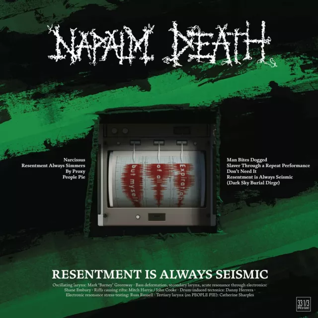 Napalm Death - Resentment is Always Seismic - a final throw of Throes CD NEU OVP