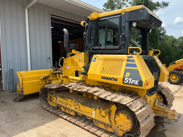 '20 Komatsu D51PX-24 Bulldozer 1 TX Owner 3D TopCon Avail for extra Fin + Ship!