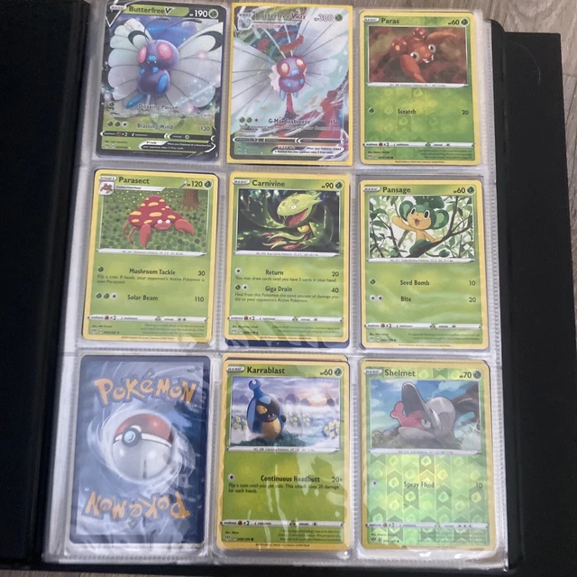 Pokemon Darkness Ablaze Part Complete Set Binder Included