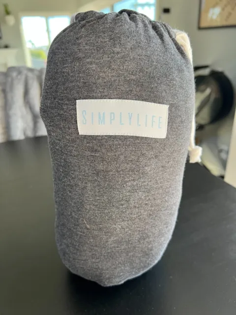 Simplylife Charcoal Baby Wrap Carrier