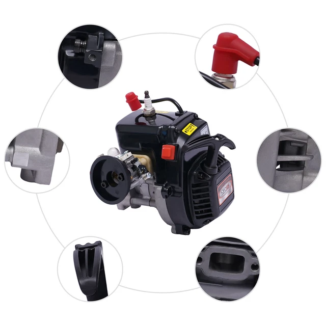 1/5 Scale RC Car 4 Bolt 32cc Gas Engine for HPI ROVAN Baja KM 5B 5T SS 5SC GOPED