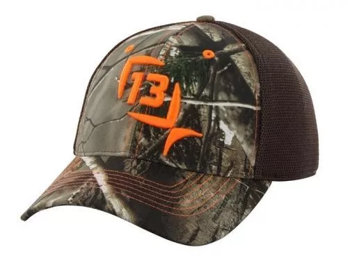 13 FISHING ICE Mr Tucker Realtree Camo Fitted Hunting Hat Cap S/M or L/XL  NEW! $16.95 - PicClick