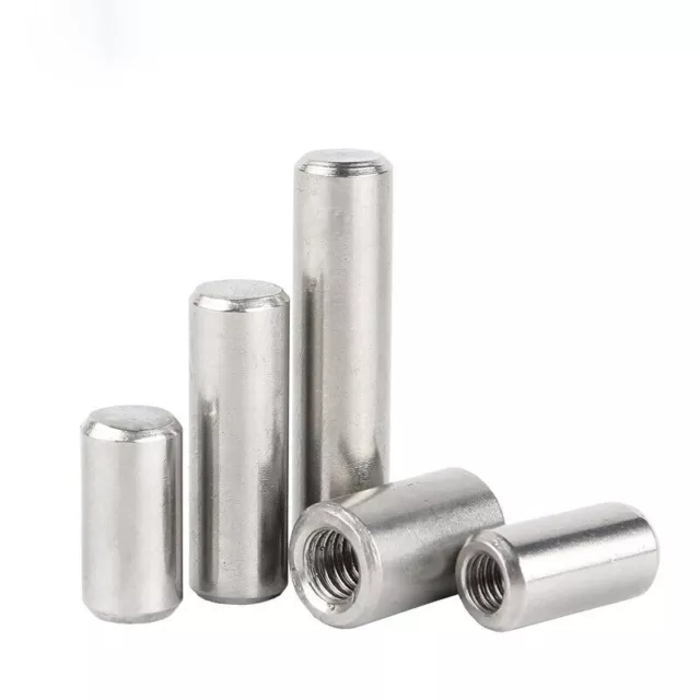 Extractable Dowel Pins M3 M4 Threaded Dowel Pins Parallel Pins 4mm 5mm 6mm
