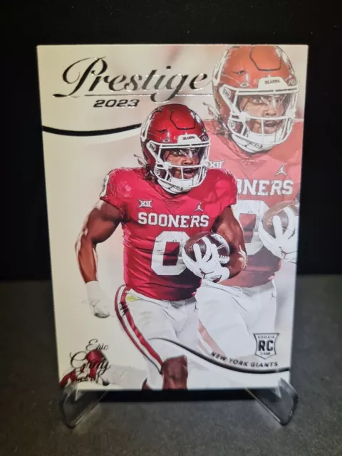 Eric Gray New York Giants Nfl Panini Prestige 2023 Rookie Card Karte