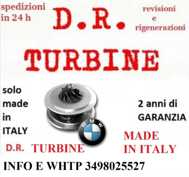 Turbo Turbina Coreassy Con Garanzia Kasco Per Bmw X5 E53 3.0 218 Cv