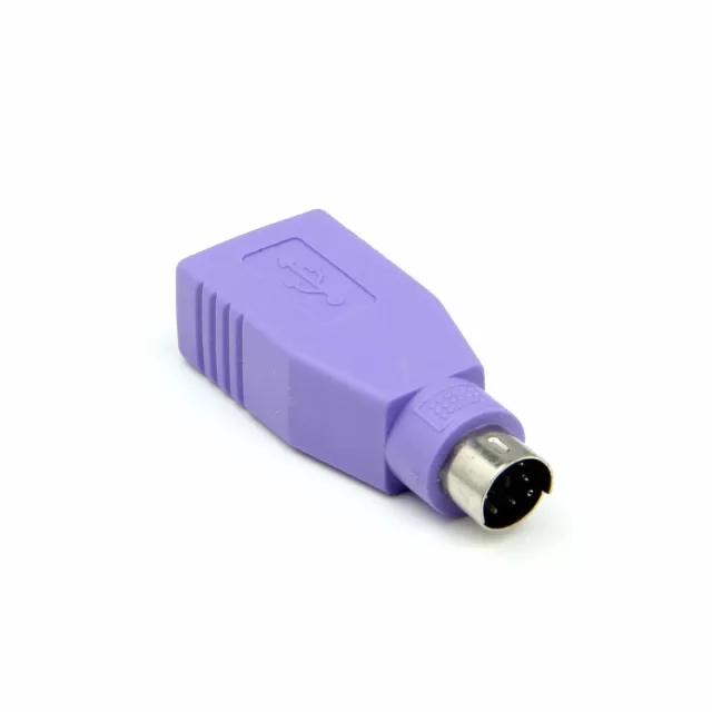 USB PS/2 Male to USB Female Converter Adapter Adaptor For MOUSE & KEYBOARD PS2