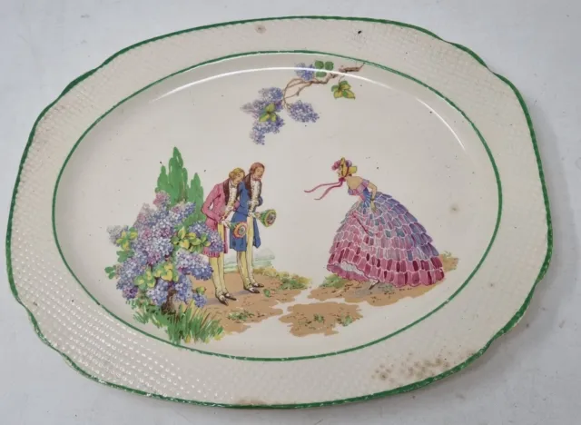 Hampton Ivory Swinnertons England Lilac Time Platter