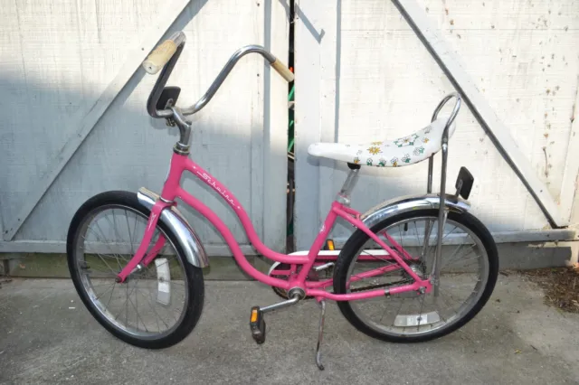 Vintage 1979 Pink Schwinn Lil' Chik Girls Stingray Bicycle
