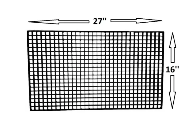 Pond Filter Media Grid Egg Crate 27'' x 16'' Marine Coral Frags Koi Pond Aquariu