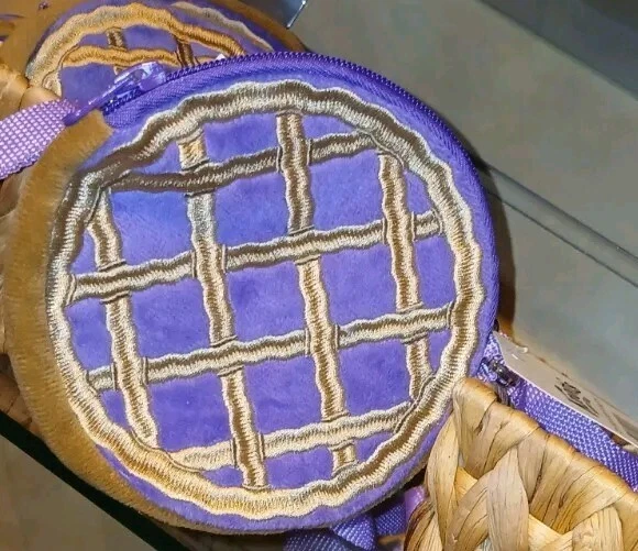 RARE BNWT NEW 2024 Knotts Berry Farm Boysenberry Festival Pie Plush