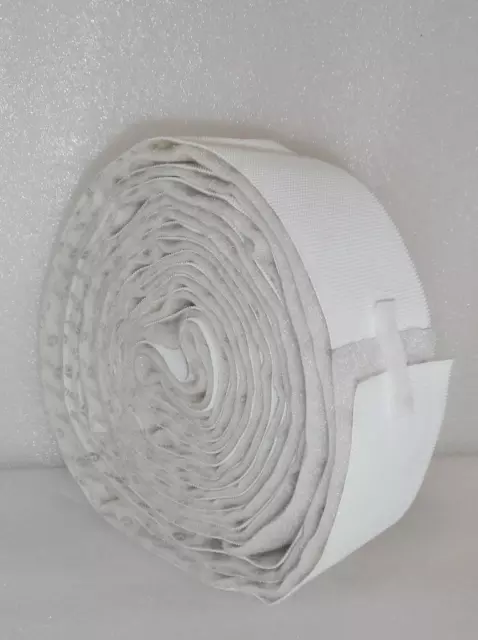 Lot Of 10 New Velcro ® Brand Sticky Back 2" in. Tape 15' ft. Roll White