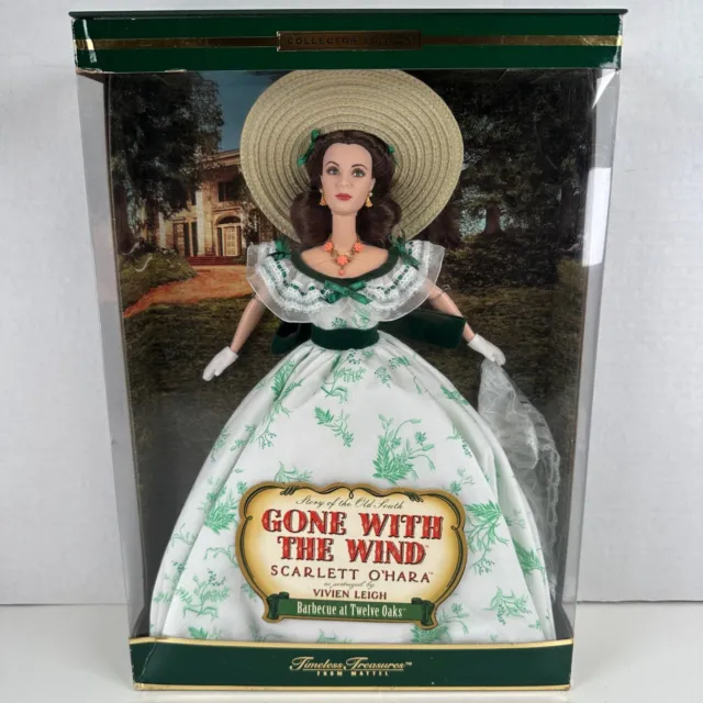 Scarlett O'Hara Doll Gone With the Wind Timeless Treasures 2001 Mattel 29910 NEW