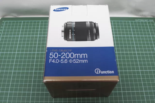 Samsung 50-200mm f4-5.6 Telephoto Zoom NX Mount, OIS, Black, READ, UK Delivery