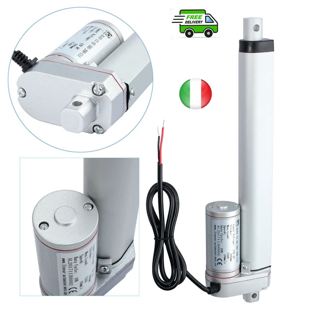 Attuatore Lineare 12V 750N - Motore Elettrico 100mm Per Auto, RV, Divani E Applicazioni Mediche - Foto 6