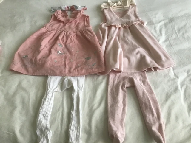 Baby girls clothes bundle 3-6 months - Disney Dumbo, M&S Etc