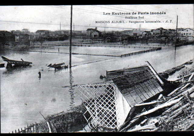 HOUSES-ALFORT FLOOD FLOOD FLOOD 1910 (94) VILLAS in SOUTH SUBURBS flooded