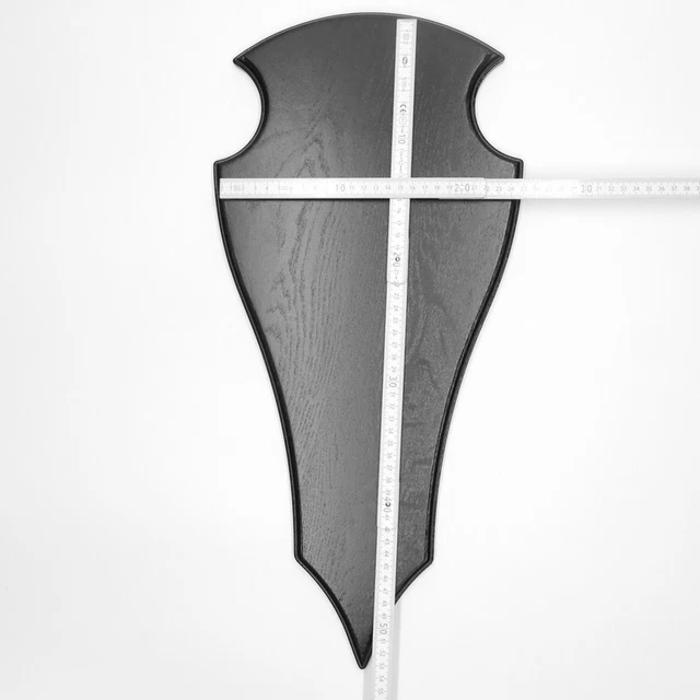 Ciervo Escudo de Trofeo Deseada En Roble Oscuro Af 51x24 CM Hirschschild 2