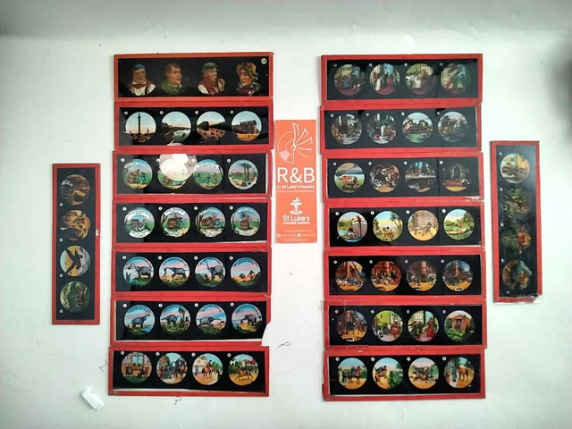 Assorted Primus Magic Lantern Slides Job Lot