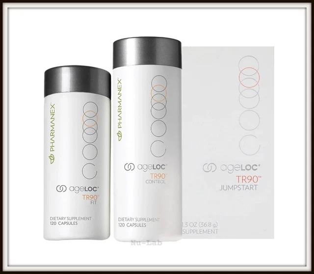 NEW! Nu Skin ageLOC TR90 Supplements Package (Jumpstart Control Fit)