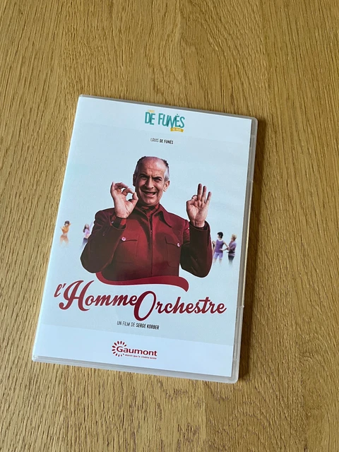 Dvd L'homme Orchestre Korber - De Funes 1970 Gaumont Comme Neuf*****
