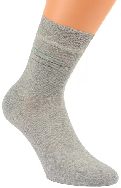 RS Harmony Kurzschaft Socken "Silber" Gr. 43-46, mit Softbund ohne Gummidruck