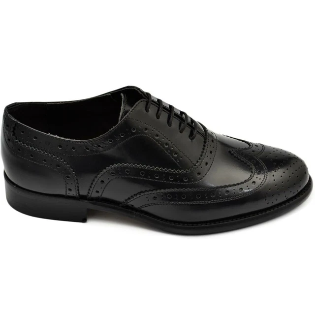 Scarpe Oxford Brogue Wingtip In Pelle Uomo – Eleganti E Versatili Per Ogni Occasione