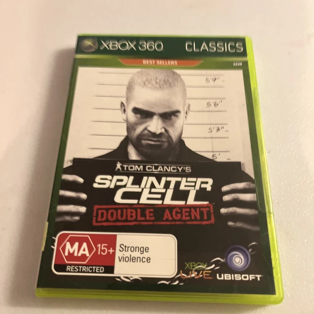 Tom Clancy's Splinter Cell: Double Agent Xbox 360+ Manual Cleaned Tested 🇦🇺