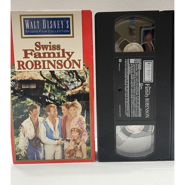 SWISS FAMILY ROBINSON (VHS) Walt Disney's Studio Film Collection £2.80 ...