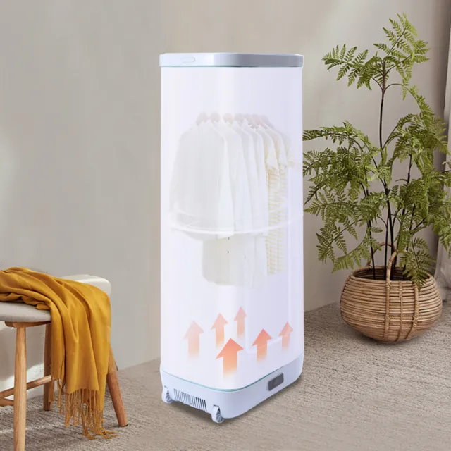 Electric Clothes Dryer Portable Quickly Drying Clothes Negative Ion Heater  US