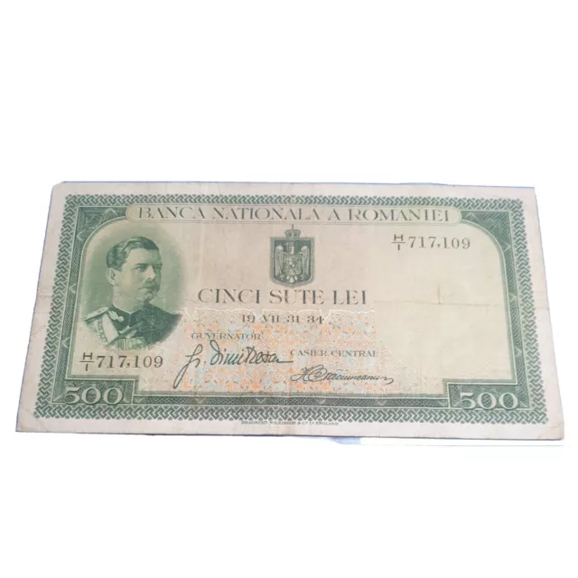 Romania - 500 Lei 1934 - Banknotes -