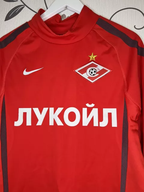 Spartak Moscow Russia Football Training Sweatshirt shirt top Small Rare Vgc 2