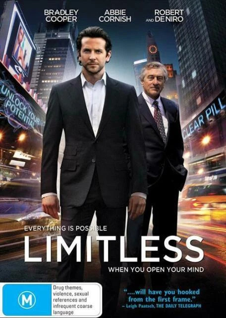 LIMITLESS DVD (2011) Abbie Cornish, Bradley Cooper, Robert De Niro $19. ...
