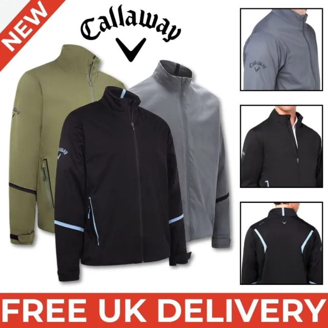 Callaway Mens StormLite Waterproof Golf Jacket - HALF PRICE FREE UK DELIVERY