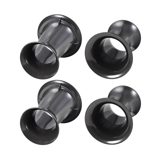 Tubo de Puerto de Altavoz de 82mm x 110mm, Tubo Reflejo de Bajo y Subwoofer 4uds