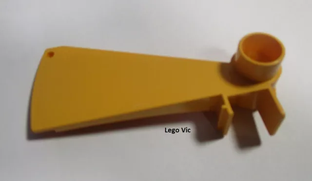 LEGO 6905 Spiral Staircase Step Bottom Lt Orange Ramp Brands 3119 MOC